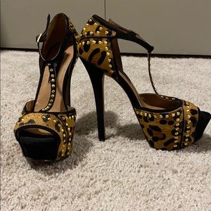Steven by Steve Madden Astrro-L Leopard Heels